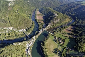 Photo aérienne - Ségala tarnais